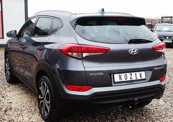 Hyundai Tucson cena 78900 przebieg: 134935, rok produkcji 2018 z Rabka-Zdrój małe 704